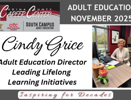 Welcome Adult Education Director, Cindy Grice!