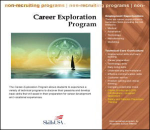 Referral Required: Career Exploration Program Referral Required: Career Exploration Program