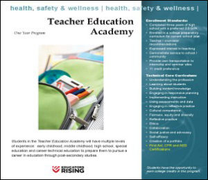 Teacher Education Academy Teacher Education Academy